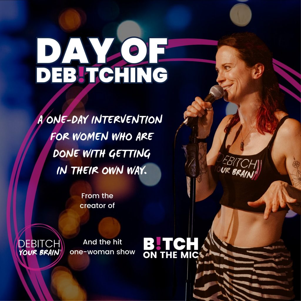 Women on stage looking empowered